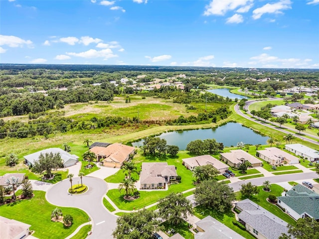 5620 Illumination Ln, Leesburg, FL 34748 - aerial view of residential area featuring a nearby body of water