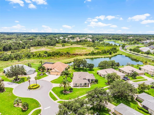 5620 Illumination Ln, Leesburg, FL 34748 - aerial perspective of suburban area featuring a nearby body of water