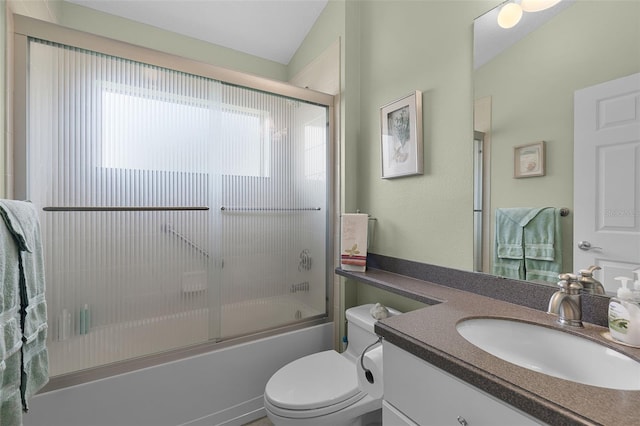 5620 Illumination Ln, Leesburg, FL 34748 - bathroom with vanity and enclosed tub / shower combo