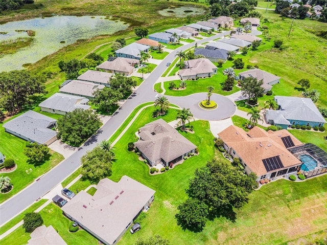 5620 Illumination Ln, Leesburg, FL 34748 - aerial view of residential area featuring a large body of water