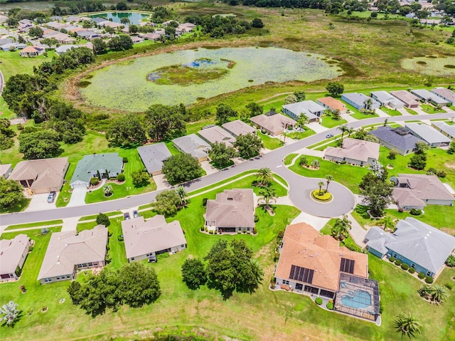 5620 Illumination Ln, Leesburg, FL 34748 - aerial perspective of suburban area with a large body of water