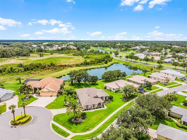 5620 Illumination Ln, Leesburg, FL 34748 - aerial perspective of suburban area with a large body of water