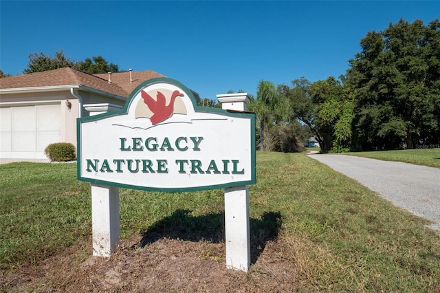 5620 Illumination Ln, Leesburg, FL 34748 - community sign with a yard