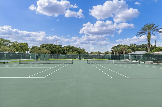 5620 Illumination Ln, Leesburg, FL 34748 - view of tennis court with community basketball court