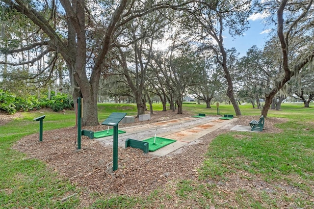 5620 Illumination Ln, Leesburg, FL 34748 - surrounding community with a yard