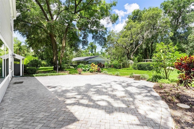 9223 Silver Lake Dr, Leesburg, FL 34788 - view of patio with view of scattered trees