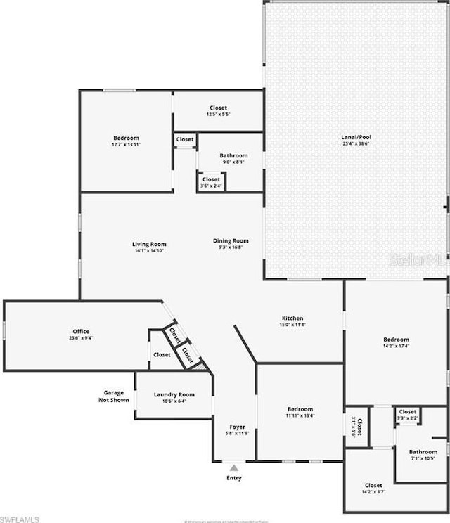 3723 Toulouse Ct, Punta Gorda, FL 33950 - view of home floor plan