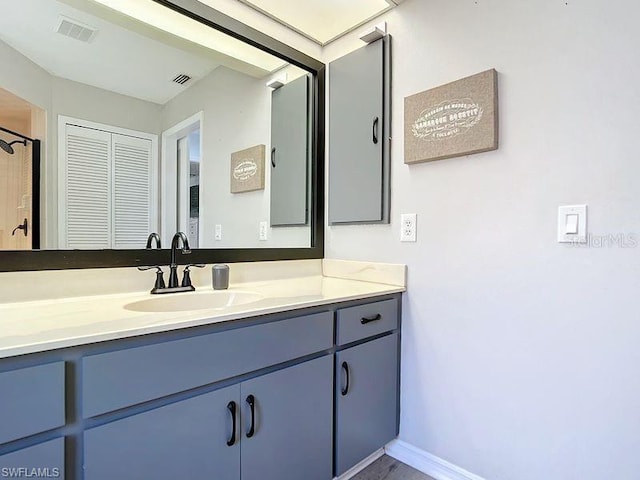3723 Toulouse Ct, Punta Gorda, FL 33950 - bathroom with vanity and baseboards