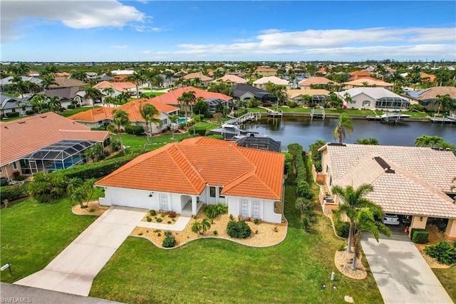 3723 Toulouse Ct, Punta Gorda, FL 33950 - aerial view of residential area with a nearby body of water