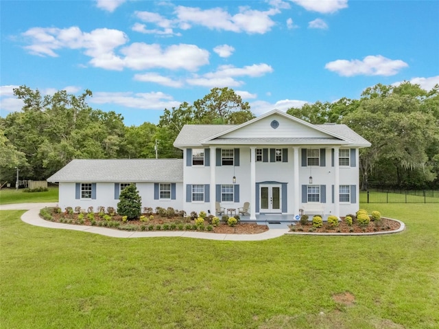 5556 Round Lake Rd, Apopka, FL 32712 - greek revival inspired property with french doors and a porch
