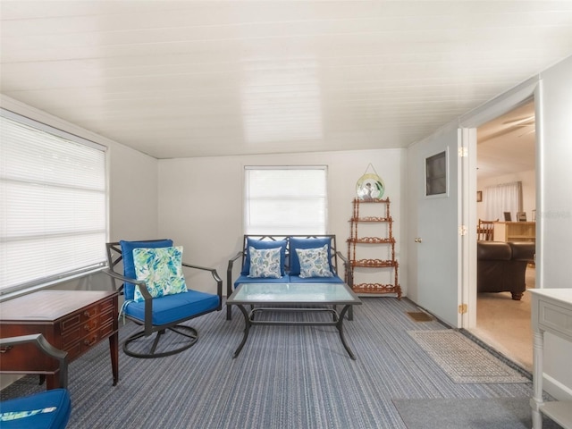 5556 Round Lake Rd, Apopka, FL 32712 - living area featuring carpet flooring