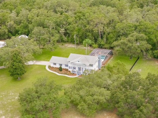 5556 Round Lake Rd, Apopka, FL 32712 - view of subject property featuring a heavily wooded area