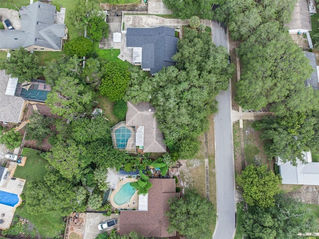 806 Leopard Trl, Winter Springs, FL 32708 - aerial overview of property's location featuring a pool area