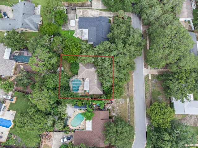 806 Leopard Trl, Winter Springs, FL 32708 - view of property location featuring property parcel outlined