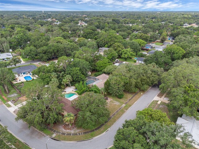 806 Leopard Trl, Winter Springs, FL 32708 - view of property location with a pool area and a forest