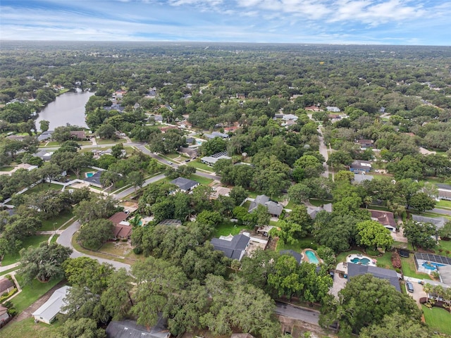 806 Leopard Trl, Winter Springs, FL 32708 - aerial overview of property's location featuring a nearby body of water