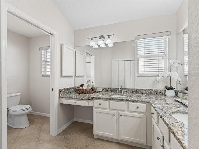 487 Thistledown Way, The Villages, FL 32162 - full bathroom with double vanity and tile patterned floors