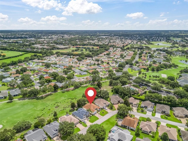 487 Thistledown Way, The Villages, FL 32162 - aerial view of residential area featuring a golf club