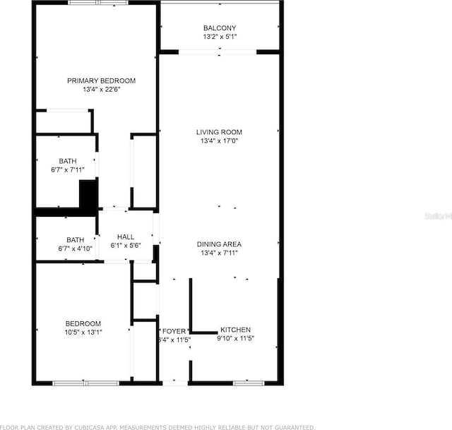 101 N Grandview St Unit 205, Mount Dora, FL 32757 - view of floor plan / room layout