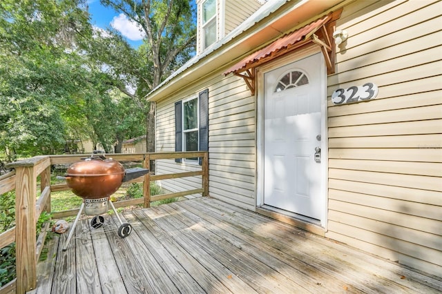 323 Savage Way, Groveland, FL 34736 - view of wooden terrace