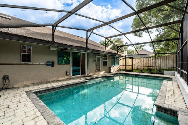 681 Greywood Dr, Altamonte Springs, FL 32701 - view of swimming pool with a patio area and glass enclosure