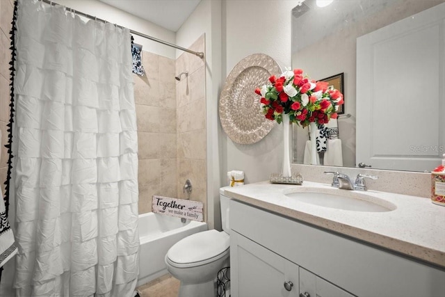 1055 Rustic Mill Dr, Saint Augustine, FL 32092 - bathroom with vanity and shower / tub combo
