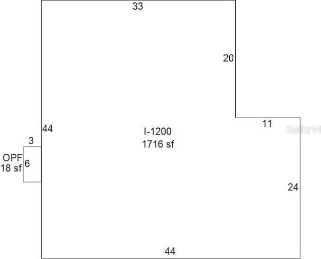 2611 Hiawatha Ave, Sanford, FL 32773 - view of home floor plan