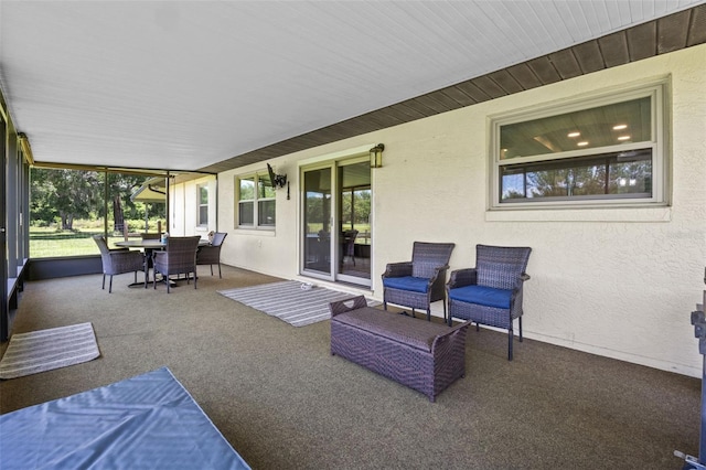 14325 Manchester Ave, Groveland, FL 34736 - view of patio featuring outdoor dining area