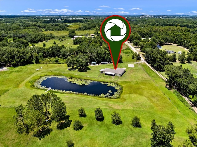 14325 Manchester Ave, Groveland, FL 34736 - drone / aerial view of a large body of water