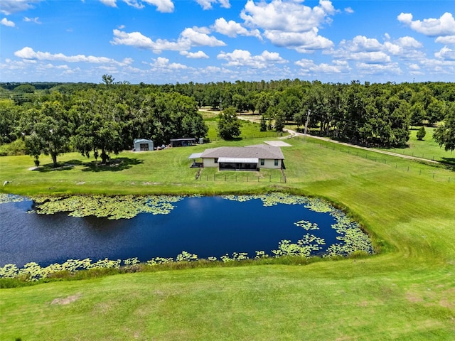 14325 Manchester Ave, Groveland, FL 34736 - view from above of property featuring a nearby body of water