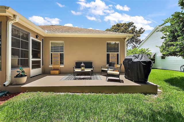 1309 Corona Ave, The Villages, FL 32159 - view of patio / terrace with a grill