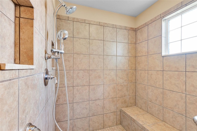 12407 NE 48th Loop, Oxford, FL 34484 - full bathroom featuring a tile shower