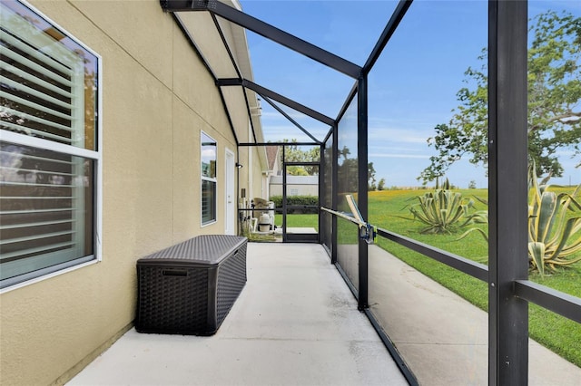 12407 NE 48th Loop, Oxford, FL 34484 - view of unfurnished sunroom