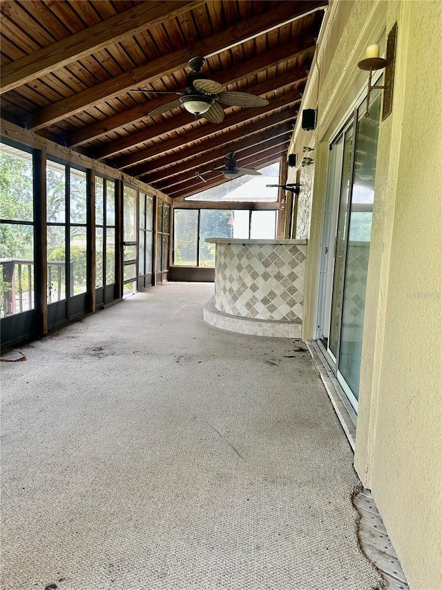 1096 Linkside Ct, Apopka, FL 32712 - view of patio featuring ceiling fan