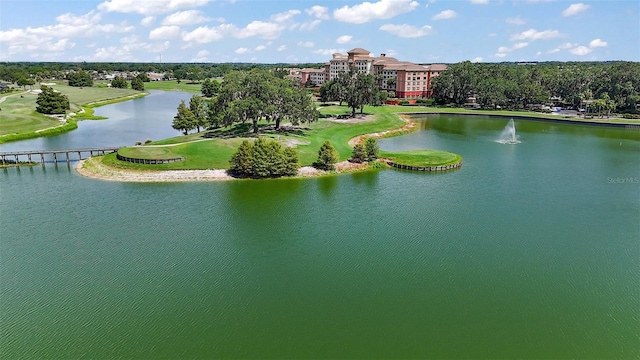 1512 Cervantes Pl, The Villages, FL 32159 - bird's eye view of a large body of water