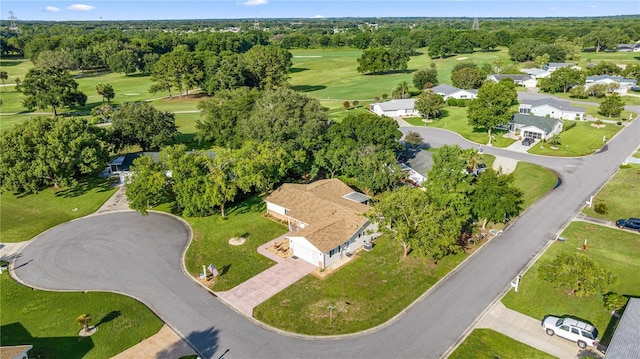 17970 SE 102nd Ct, Summerfield, FL 34491 - aerial overview of property's location with a golf club