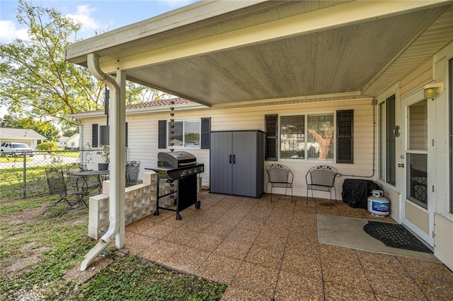 17970 SE 102nd Ct, Summerfield, FL 34491 - view of patio / terrace with a grill