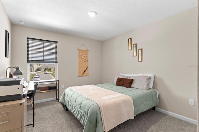 872 Griffon Ave, Lake Alfred, FL 33850 - bedroom with light colored carpet and a textured ceiling