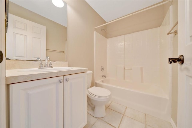 10331 SW 45th Ave, Ocala, FL 34476 - full bathroom featuring tile patterned floors, vanity, and shower / washtub combination