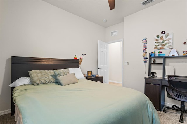 3467 Buoy Cir, Winter Garden, FL 34787 - bedroom featuring carpet flooring, ceiling fan, and an office area