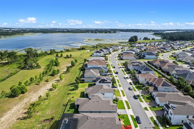 3467 Buoy Cir, Winter Garden, FL 34787 - aerial view of residential area with a large body of water