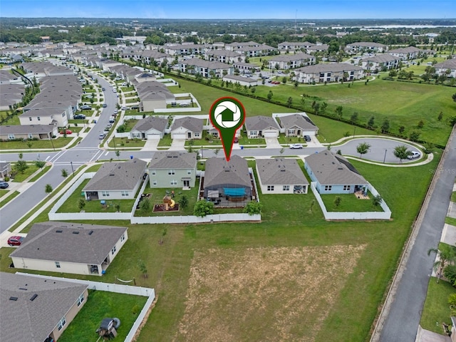 2710 Lilyturf Ct, Tavares, FL 32778 - aerial overview of property's location with nearby suburban area