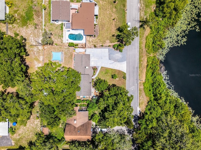 628 Drew Ave, Clermont, FL 34711 - drone / aerial view of a pool area