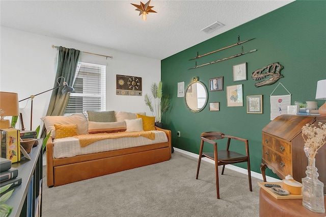 2755 Bobcat Chase Blvd, Oakland, FL 34787 - living room with carpet floors and a textured ceiling