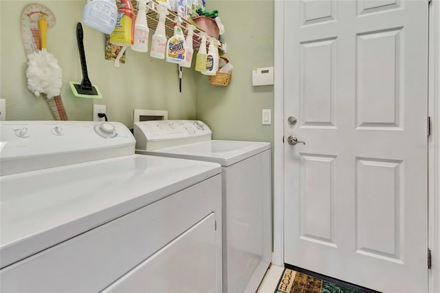 3507 Arlington Ridge Blvd, Leesburg, FL 34748 - washroom with separate washer and dryer