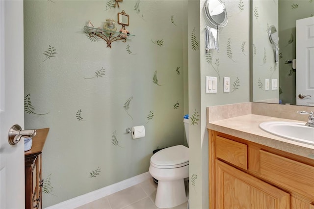 3507 Arlington Ridge Blvd, Leesburg, FL 34748 - bathroom with vanity and tile patterned flooring