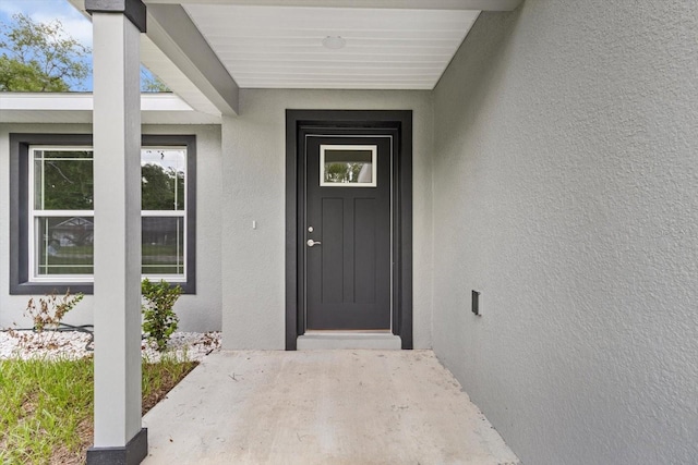 8641 N Stern Way, Citrus Springs, FL 34434 - entrance to property with stucco siding