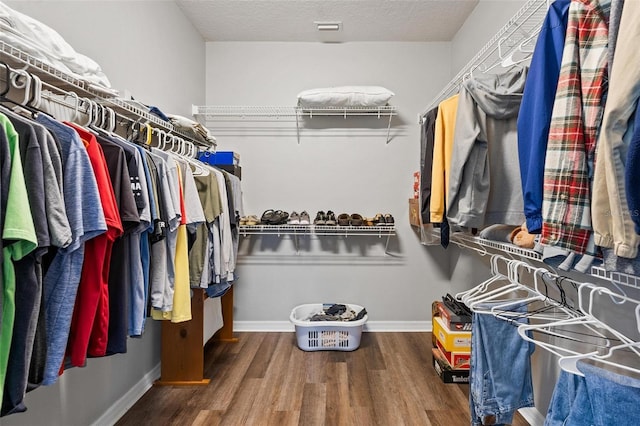 5971 Brittania Blvd, Tavares, FL 32778 - spacious closet with wood finished floors