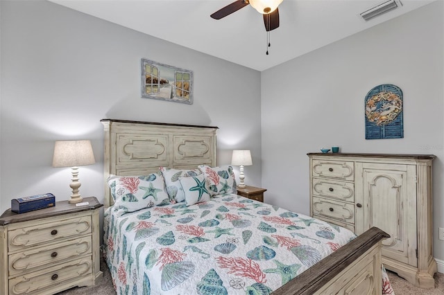 3681 Arlington Ridge Blvd, Leesburg, FL 34748 - bedroom featuring light colored carpet and a ceiling fan