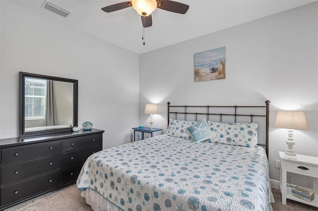 3681 Arlington Ridge Blvd, Leesburg, FL 34748 - carpeted bedroom featuring a ceiling fan